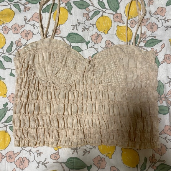 Zara small cream corset top - Picture 4 of 4
